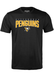 Levelwear Pittsburgh Penguins Black Trigger Veteran Short Sleeve T Shirt