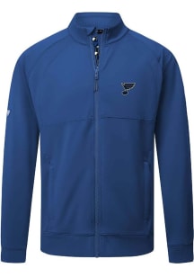 Levelwear St Louis Blues Mens Blue Form Long Sleeve Zip