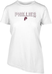 Levelwear Philadelphia Phillies Womens White Birch T-Shirt