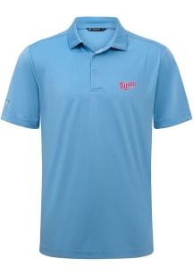 Levelwear Minnesota Twins Mens Light Blue Original Insignia Short Sleeve Polo