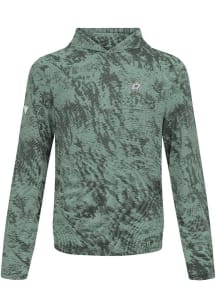 Levelwear Dallas Stars Mens Green Platform Long Sleeve Lightweight Hoodie