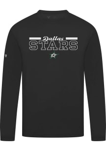 Levelwear Dallas Stars Black Anthem Long Sleeve T-Shirt