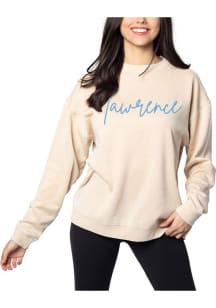Lawrence Womens Oatmeal Campus Crew Crew Sweatshirt