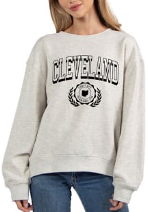 Cleveland Womens Grey X Crew Sweatshirt