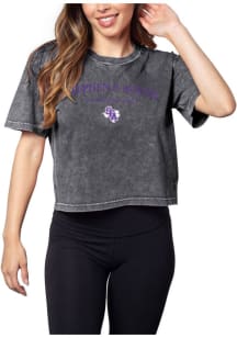SFA Lumberjacks Womens Purple Short N Sweet Short Sleeve T-Shirt