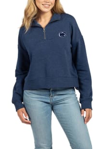 Penn State Nittany Lions Womens Navy Blue Halftime Qtr Zip