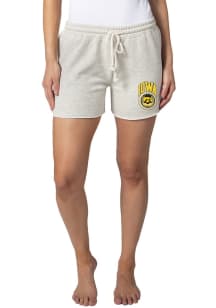 Iowa Hawkeyes Womens Ash Sweat Shorts