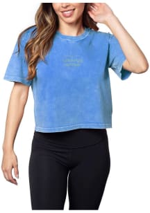 Pitt Panthers Womens Blue Short N Sweet Short Sleeve T-Shirt