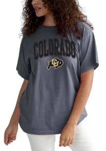 Colorado Buffaloes Womens Black OBX Short Sleeve T-Shirt