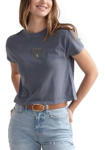 Colorado Buffaloes Womens Black Montauk Short Sleeve T-Shirt
