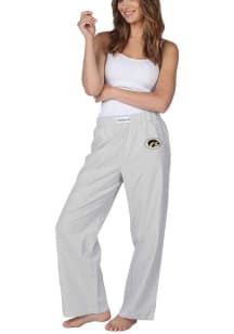 Iowa Hawkeyes Womens Grey Striped Loungewear Sleep Pants