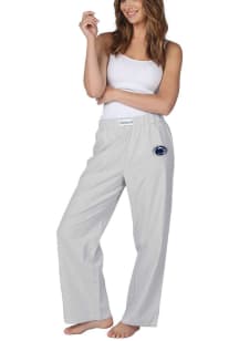 Penn State Nittany Lions Womens Grey Striped Loungewear Sleep Pants