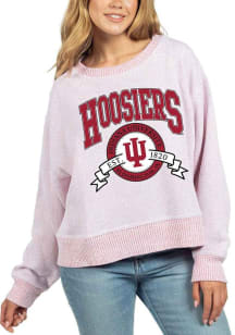 Indiana Hoosiers Womens Cardinal Cool Down Crew Sweatshirt
