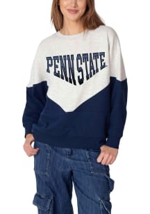 Penn State Nittany Lions Womens Grey Heritage Crew Sweatshirt
