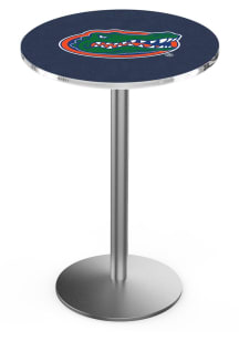 Florida Gators Stainless Round Base Pub Table