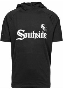Levelwear Chicago White Sox Black City Connect Phase Short Sleeve Hoods
