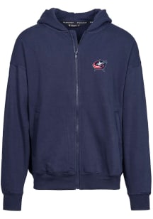Levelwear Columbus Blue Jackets Mens Navy Blue Uphill Light Weight Jacket