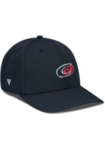 Levelwear Carolina Hurricanes Mens Black Rise Structured Flex Hat