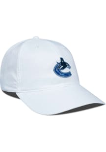 Levelwear Vancouver Canucks Matrix Tech Unstructured Adjustable Hat - White
