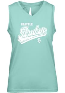 Levelwear Seattle Kraken Womens Green Verve Paisley Tank Top