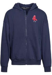 Levelwear Boston Red Sox Mens Navy Blue Uphill Cooperstown Light Weight Jacket