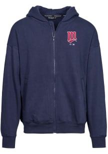Levelwear Minnesota Twins Mens Navy Blue Uphill Cooperstown Light Weight Jacket