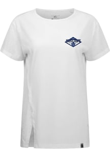 Levelwear Toronto Maple Leafs Womens White Influx Short Sleeve T-Shirt