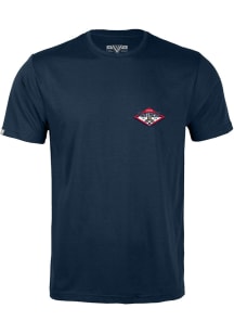 Levelwear Florida Panthers Navy Blue Richmond Club Patch Short Sleeve T Shirt