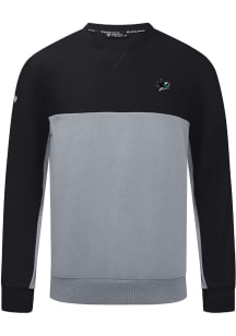 Levelwear San Jose Sharks Mens Black Legacy Rafters Long Sleeve Crew Sweatshirt