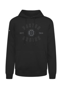 Levelwear Boston Bruins Mens Black Podium Abyssal Long Sleeve Hoodie