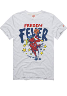 Homage Indiana Fever Ash Freddy Fever Short Sleeve Fashion T Shirt