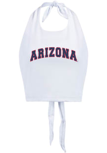 Hype and Vice Arizona Wildcats Womens White Britney Tank Top