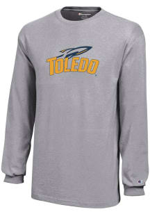 Champion Toledo Rockets Youth Grey Core Long Sleeve T-Shirt