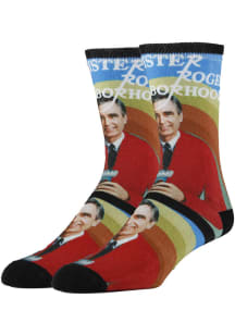 Pittsburgh Mr. Rogers Socks Mens Crew Socks