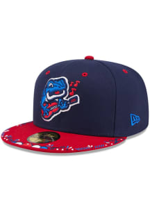New Era Lehigh Valley Ironpigs Mens Navy Blue 2026 MiLB COPA 59FIFTY Fitted Hat
