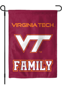 Virginia Tech Hokies Family Garden Flag - Maroon