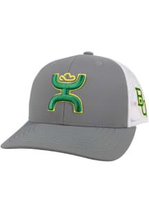 Hooey Baylor Bears Hooey Man Trucker Adjustable Hat - Grey