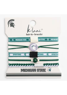 Michigan State Spartans Game Day 5pk Womens Hair Scrunchie