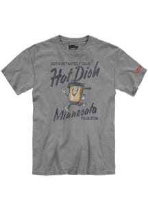 Minnesota Graphite Hot Dish Short Sleeve Fashion T Shirt
