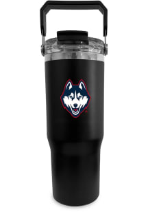 UConn Huskies Bucket Stainless Steel Tumbler - Black