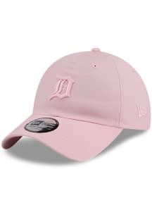 New Era Detroit Tigers Pink Ripstop Casual Classic Womens Adjustable Hat