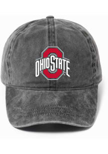 Ohio State Buckeyes Black Ponyback Womens Adjustable Hat