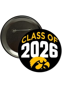 Iowa Hawkeyes 3" Class of 2026 Button - Yellow