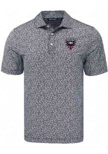 Cutter and Buck DC United Black Pike Flora Big and Tall Polo