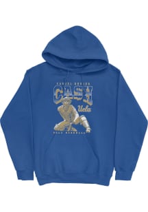 Cashel Dugger Campus Ink UCLA Bruins Youth Illustrated Long Sleeve Player Hoodie Royal Blue