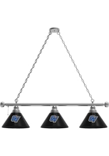 Grand Valley State Lakers 3 Shade Silver Billiard Lamp