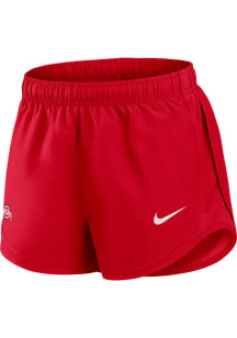 Nike Ohio State Buckeyes Womens Red Tempo Shorts