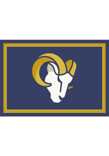 Los Angeles Rams 3x4 Area Rug Interior Rug - Blue
