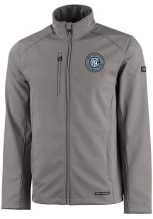 Cutter and Buck New York City FC Mens Graphite Evoke Light Weight Jacket