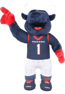 Houston Texans 14 Inch Mascot Plush - Navy Blue